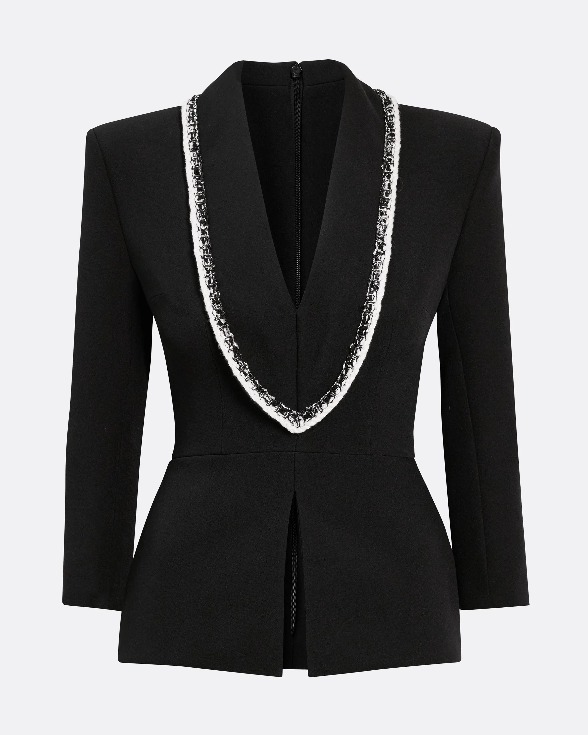 Adelina Top in Black with Greyscale - Image 8