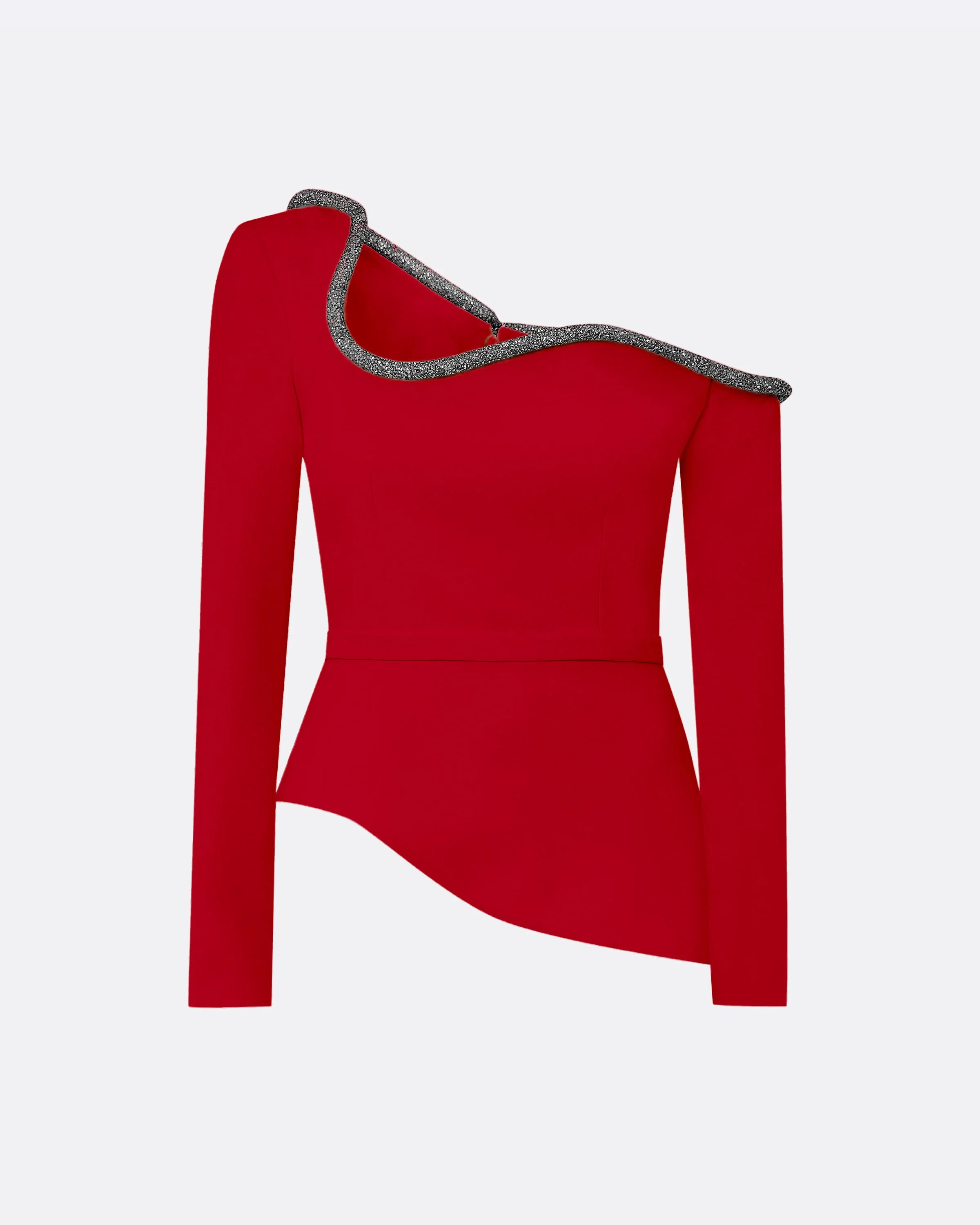 Aime Crimson Top - Image 5