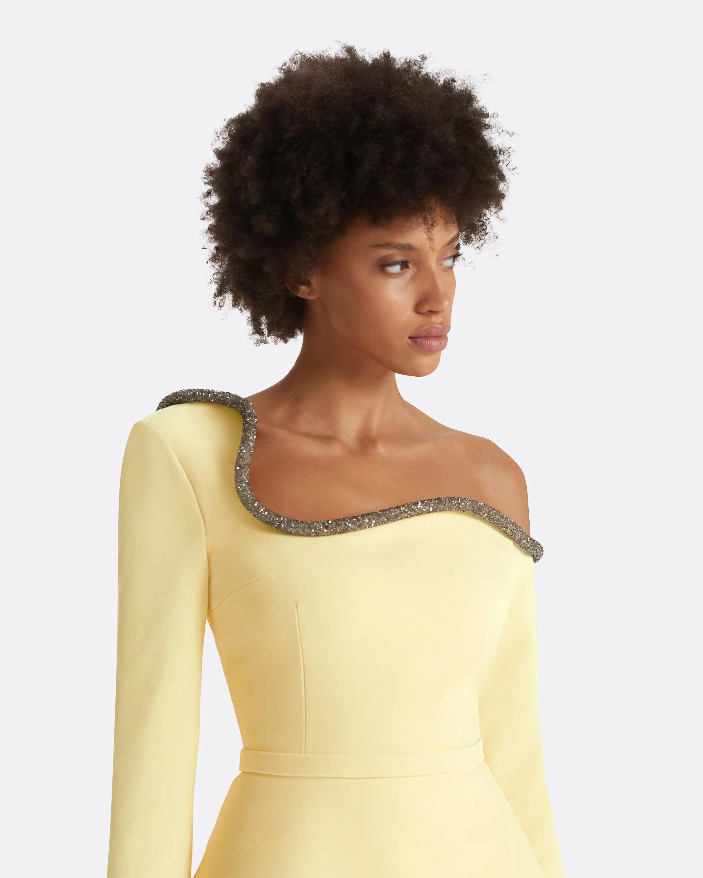 Aime Pale Yellow Top - Image 3