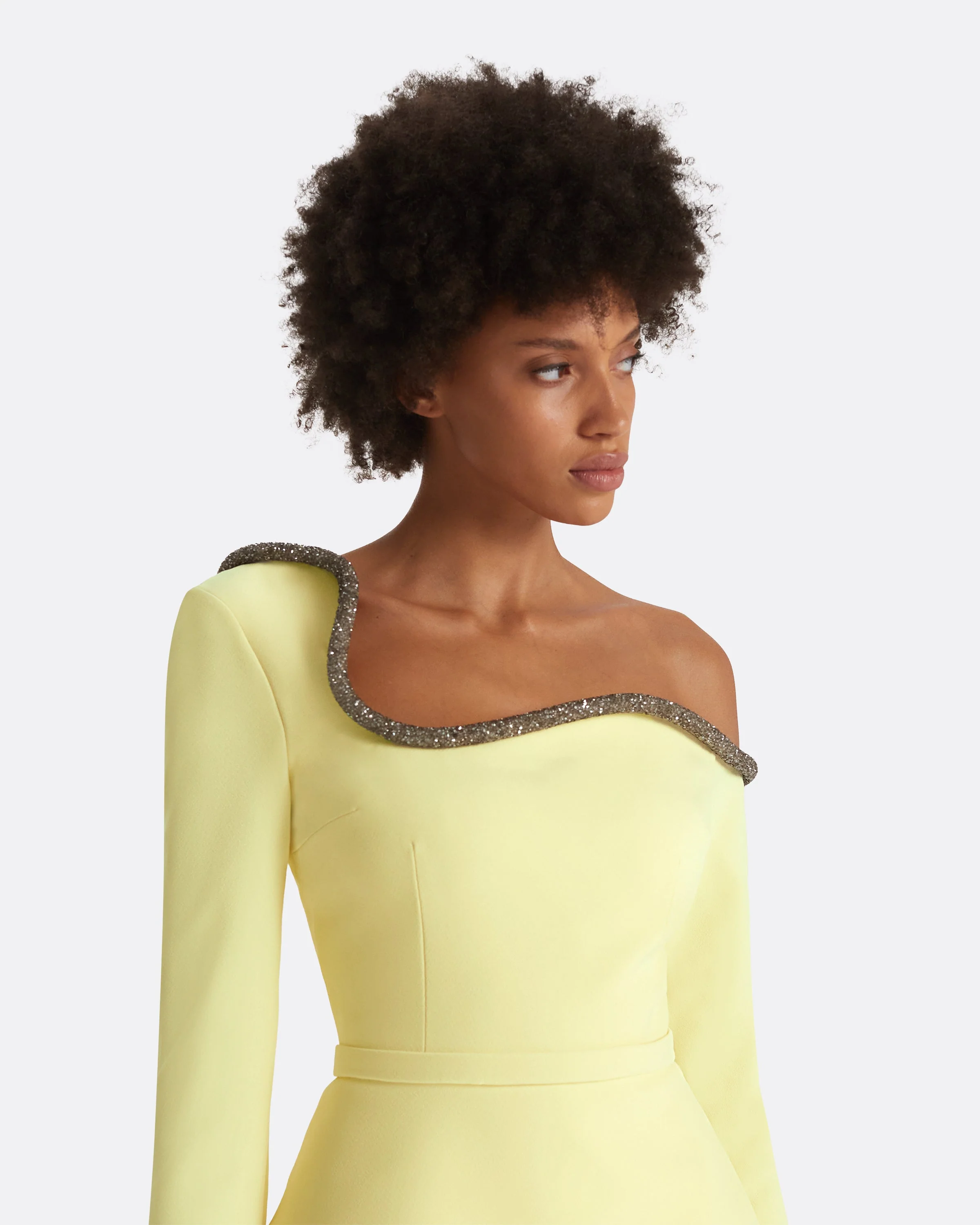 Aime Pale Yellow Top - Image 8