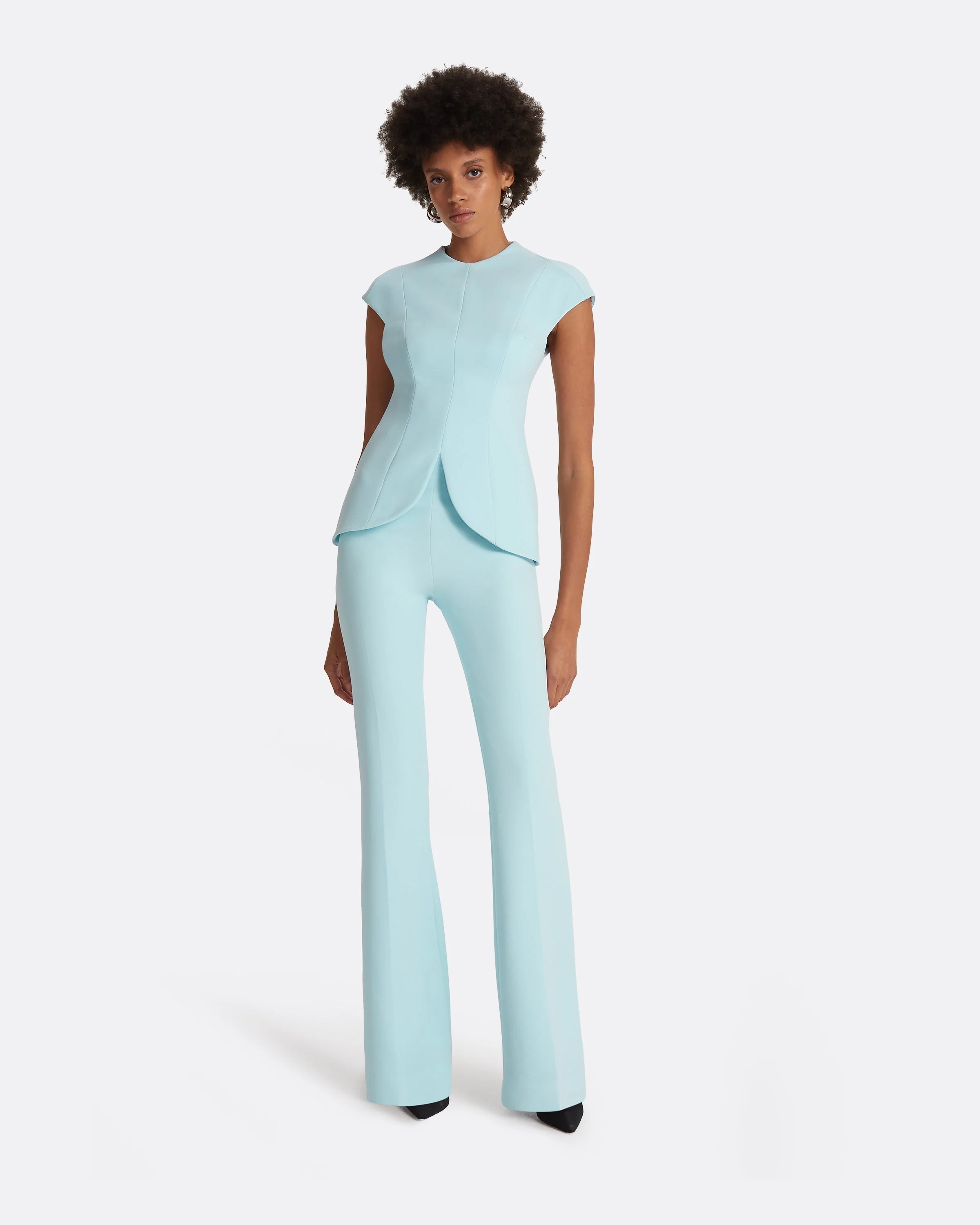 Alexa Baby Blue Trousers - Image 3
