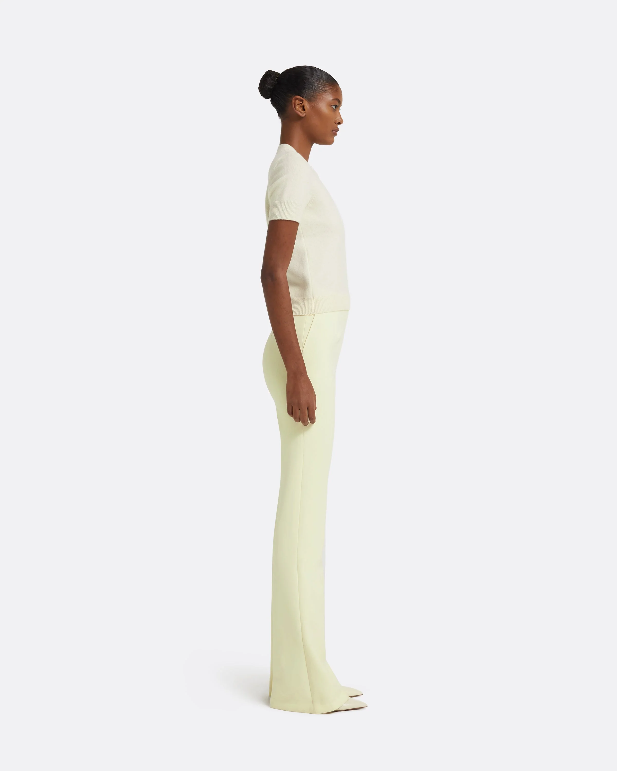 Alexa Buttermilk Trousers - Image 3