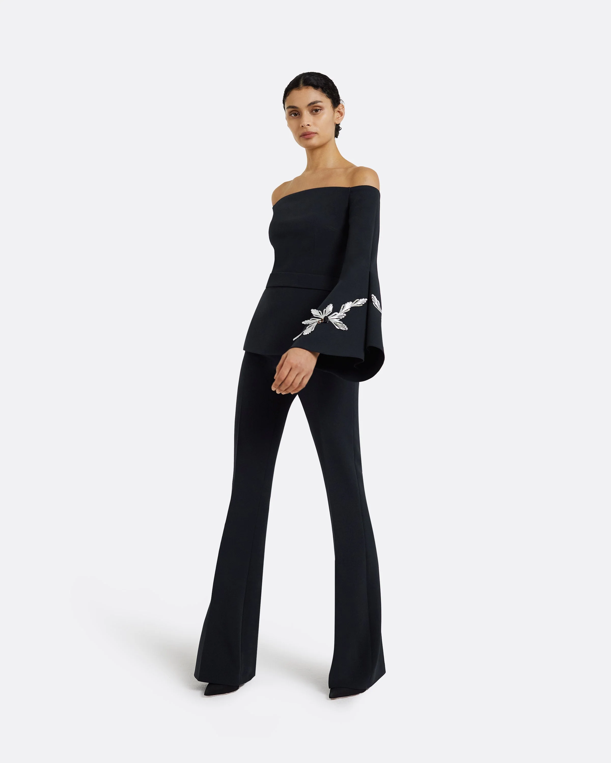 Alexa Midnight Navy Trousers - Image 7