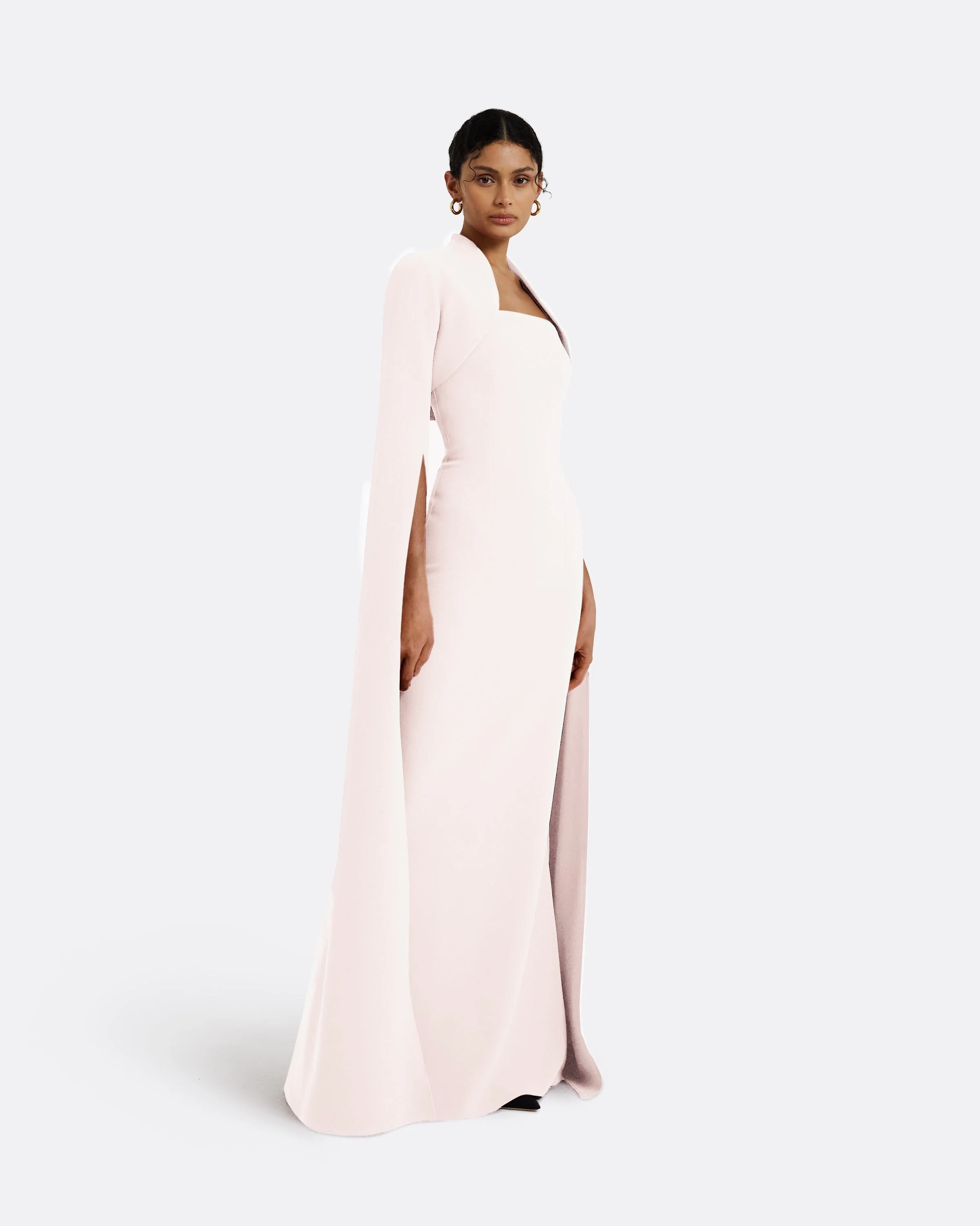 Amari Pale Pink Bolero With Soshin Dress - Image 9