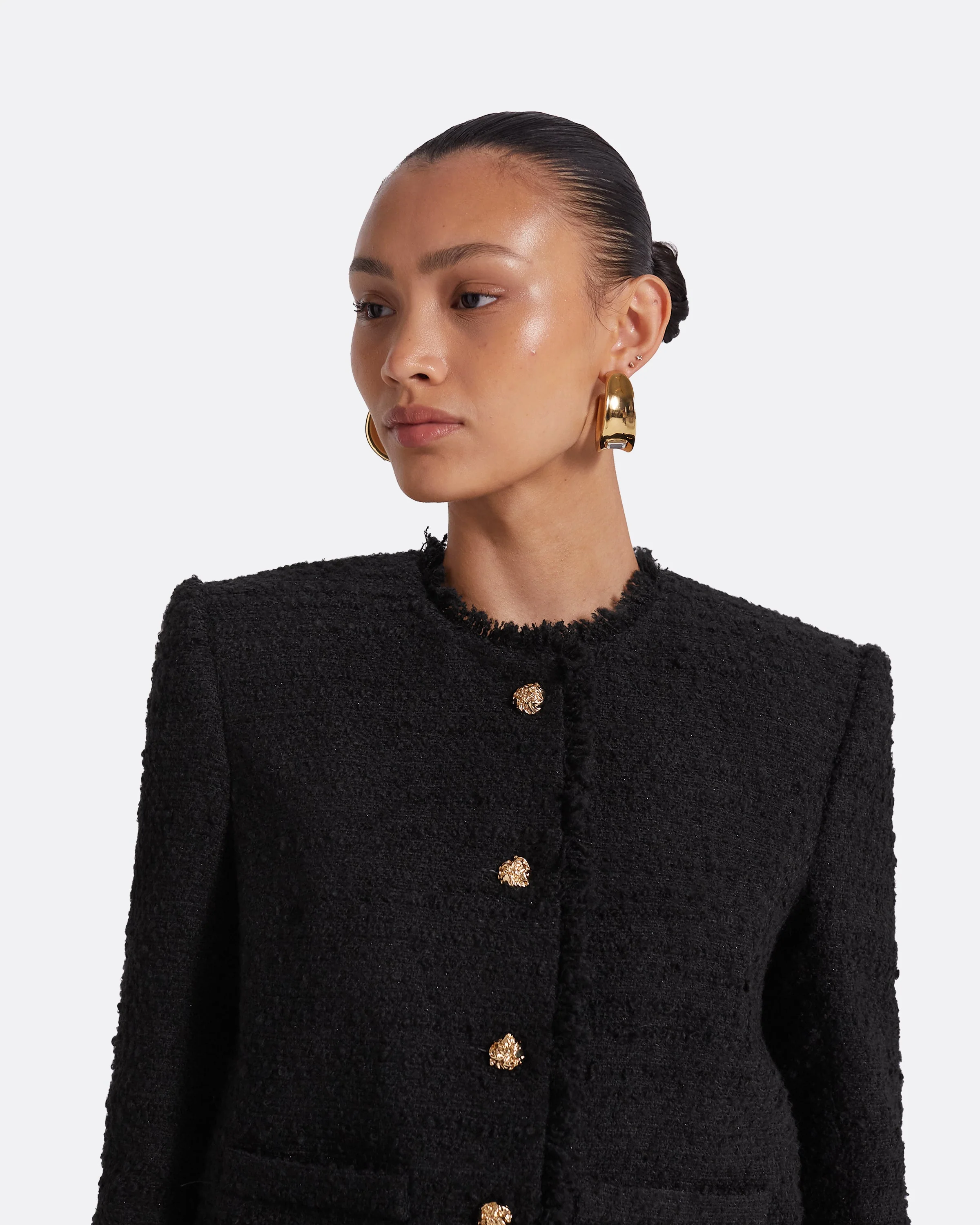 Amelia Black Jacket - Image 7