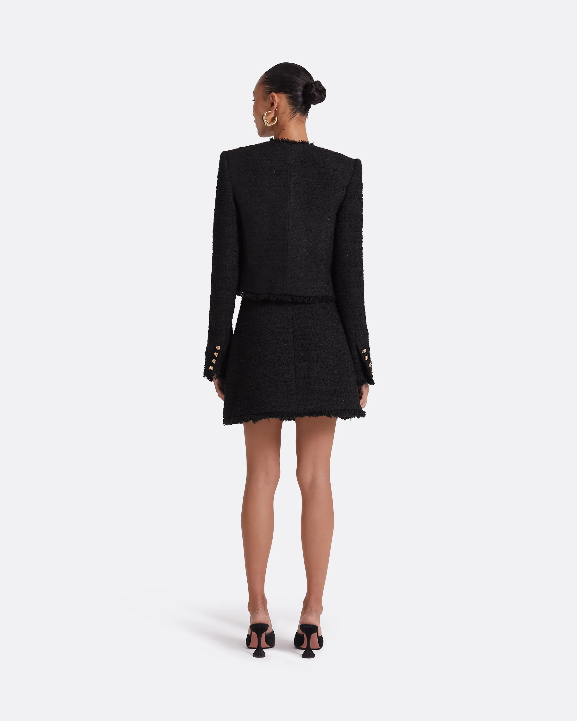 Amelia Black Jacket - Image 8