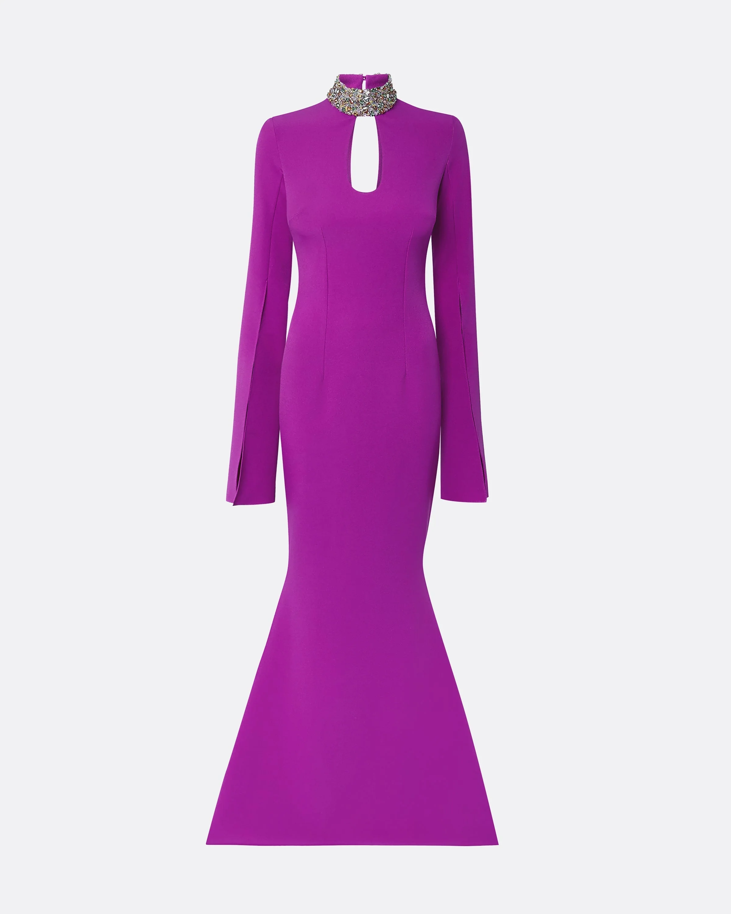 Anouk Magenta Long Dress - Image 10