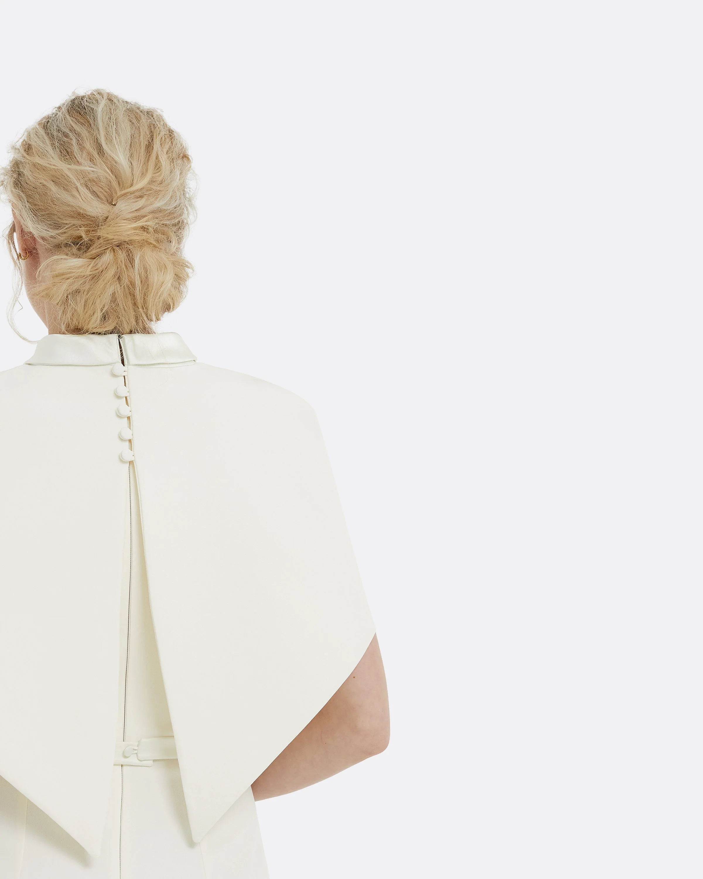 Arella Ivory Midi Dress - Image 5