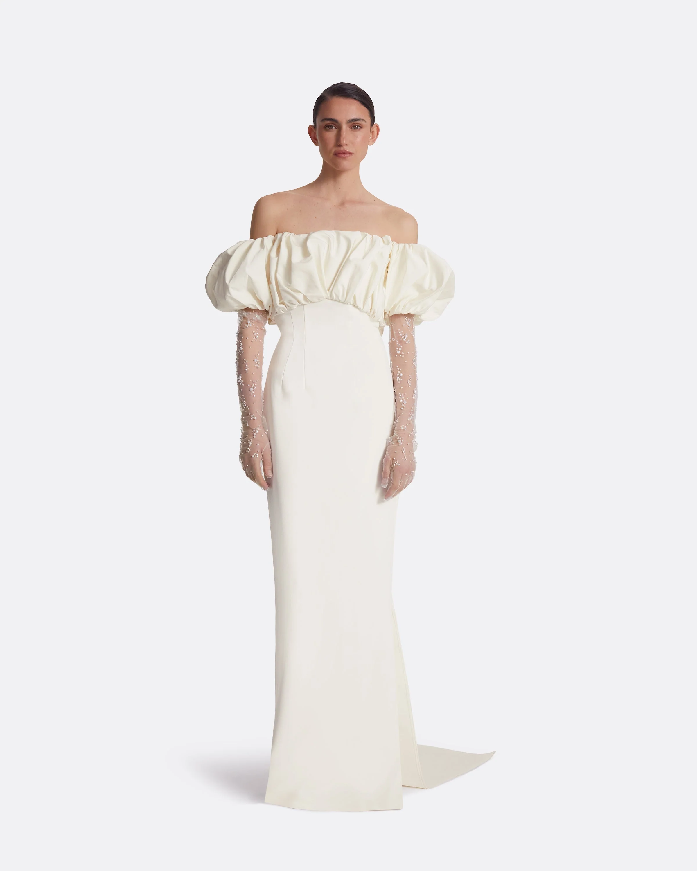 Astin Ivory And Gypsophilia Gloves - Image 10