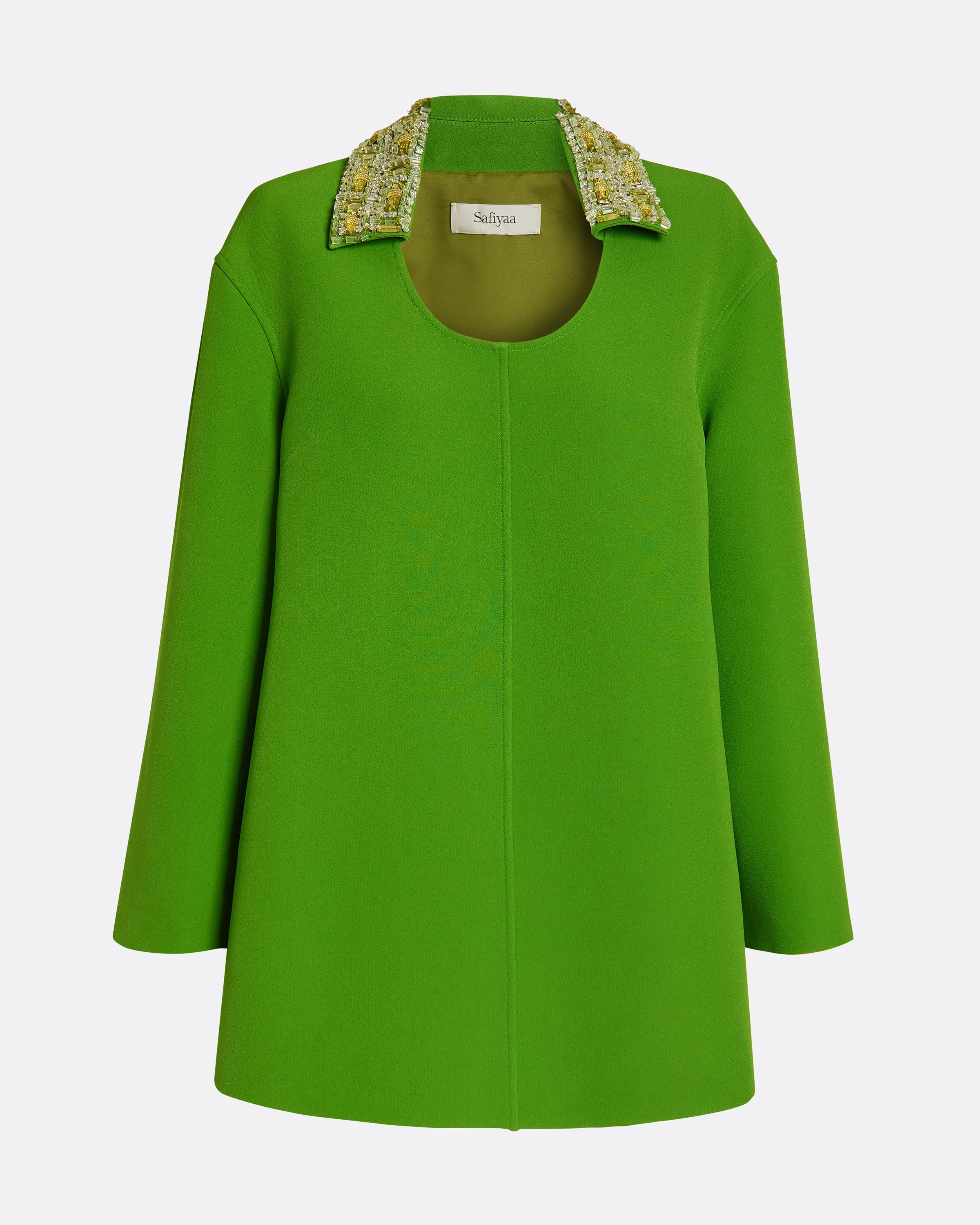 Giovanna Top in Verdant Green with Multi-greens - Image 11