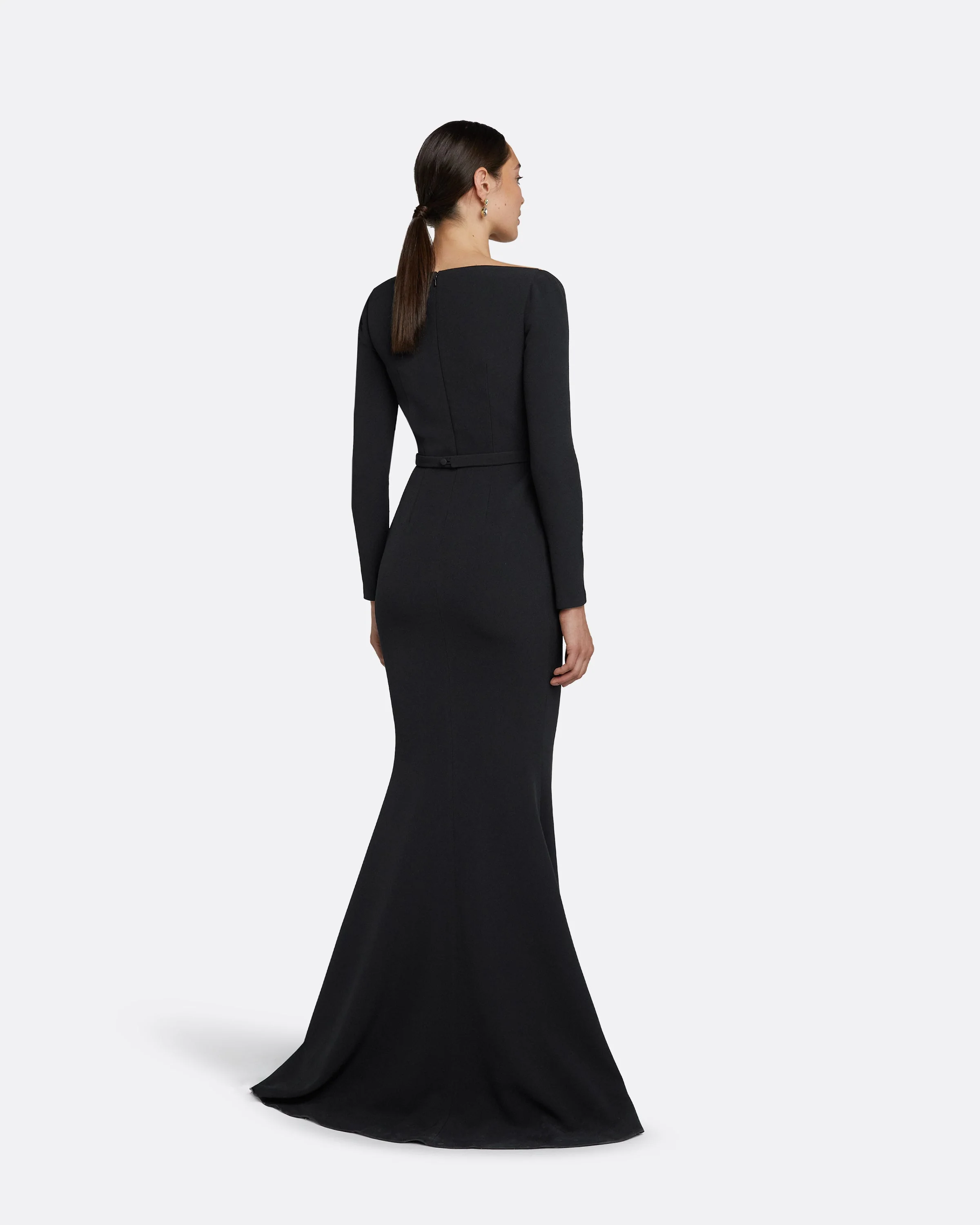 Heidi Black Long Dress - Image 6