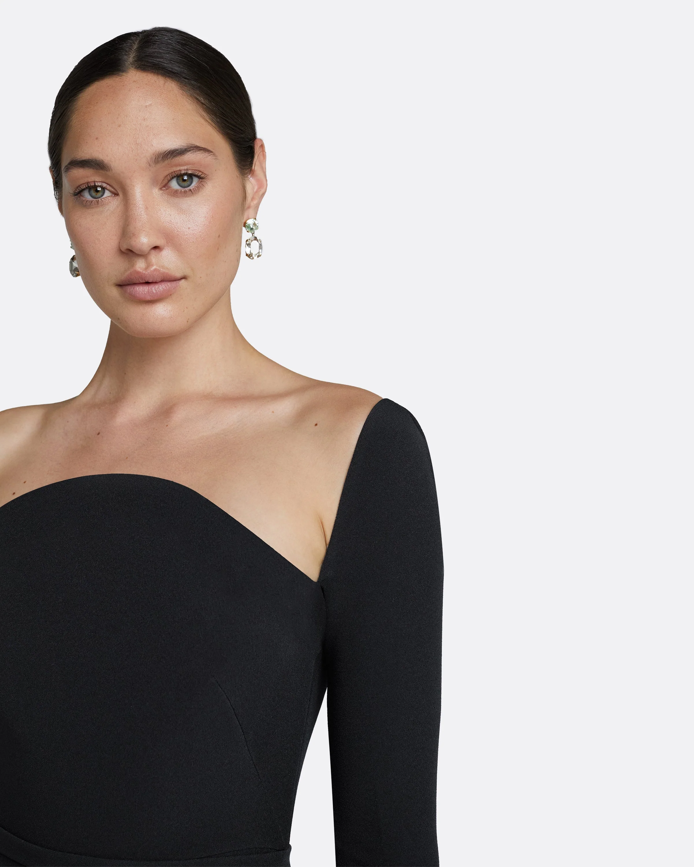 Heidi Black Long Dress - Image 7