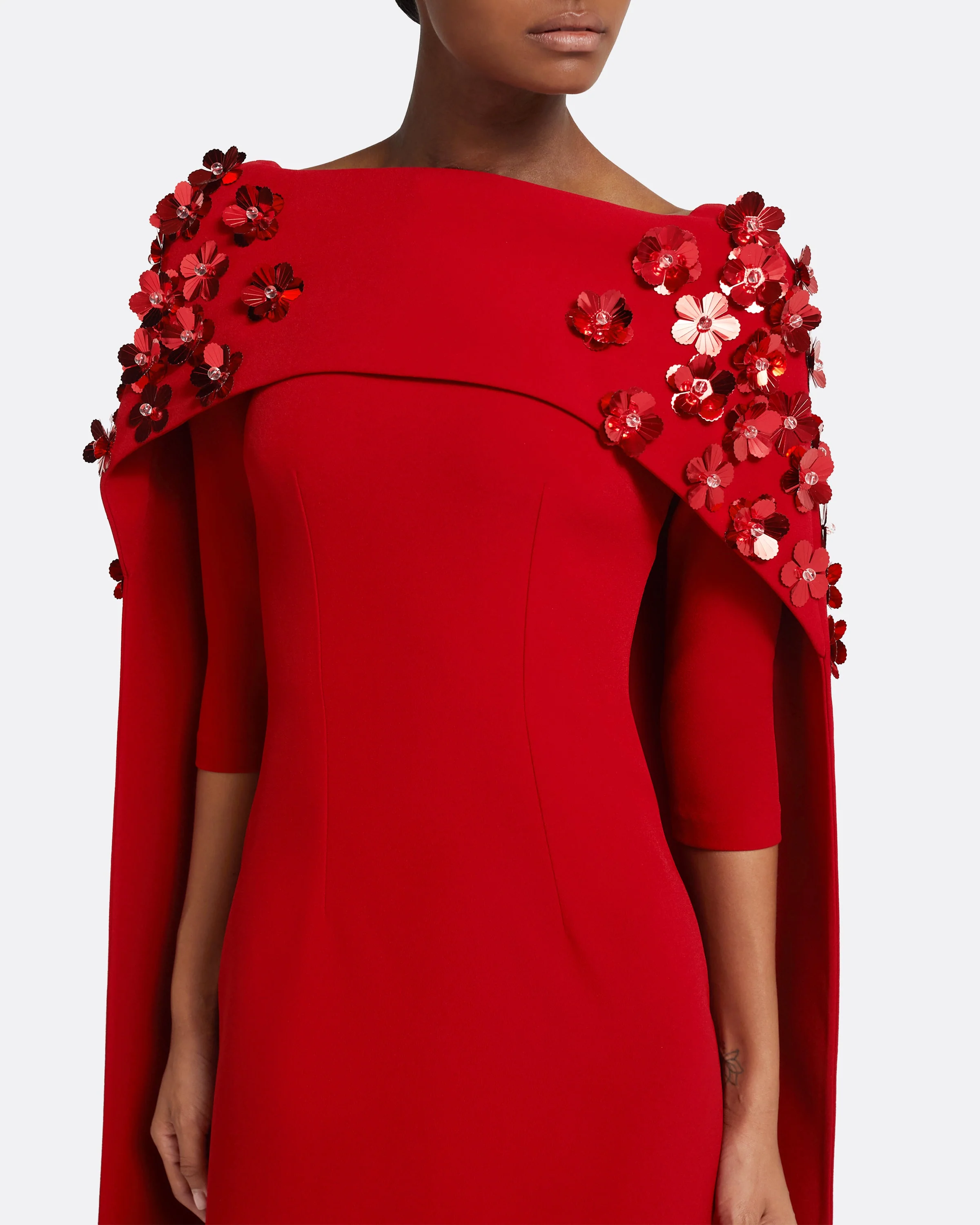 Isabella Harness With Soshin Dress in Cherry Red - Image 8