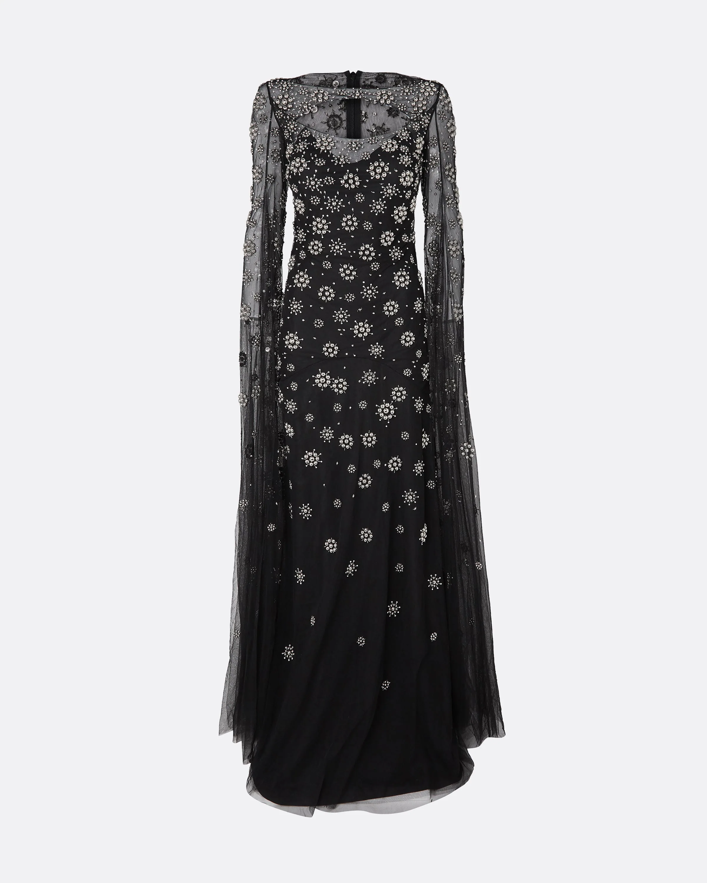 Jennifer Black Long Dress - Image 5