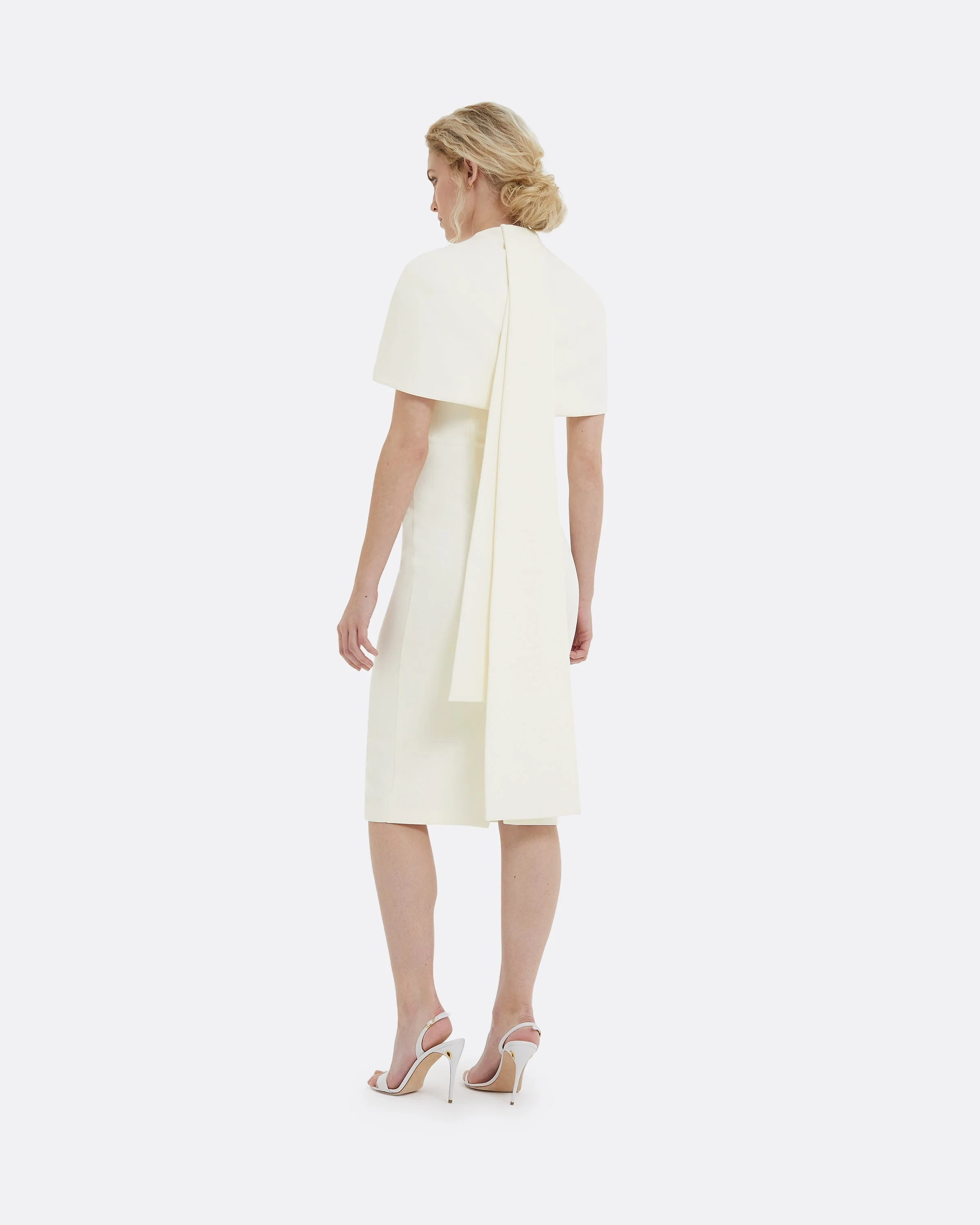 Kalika Ivory Midi Dress - Image 7