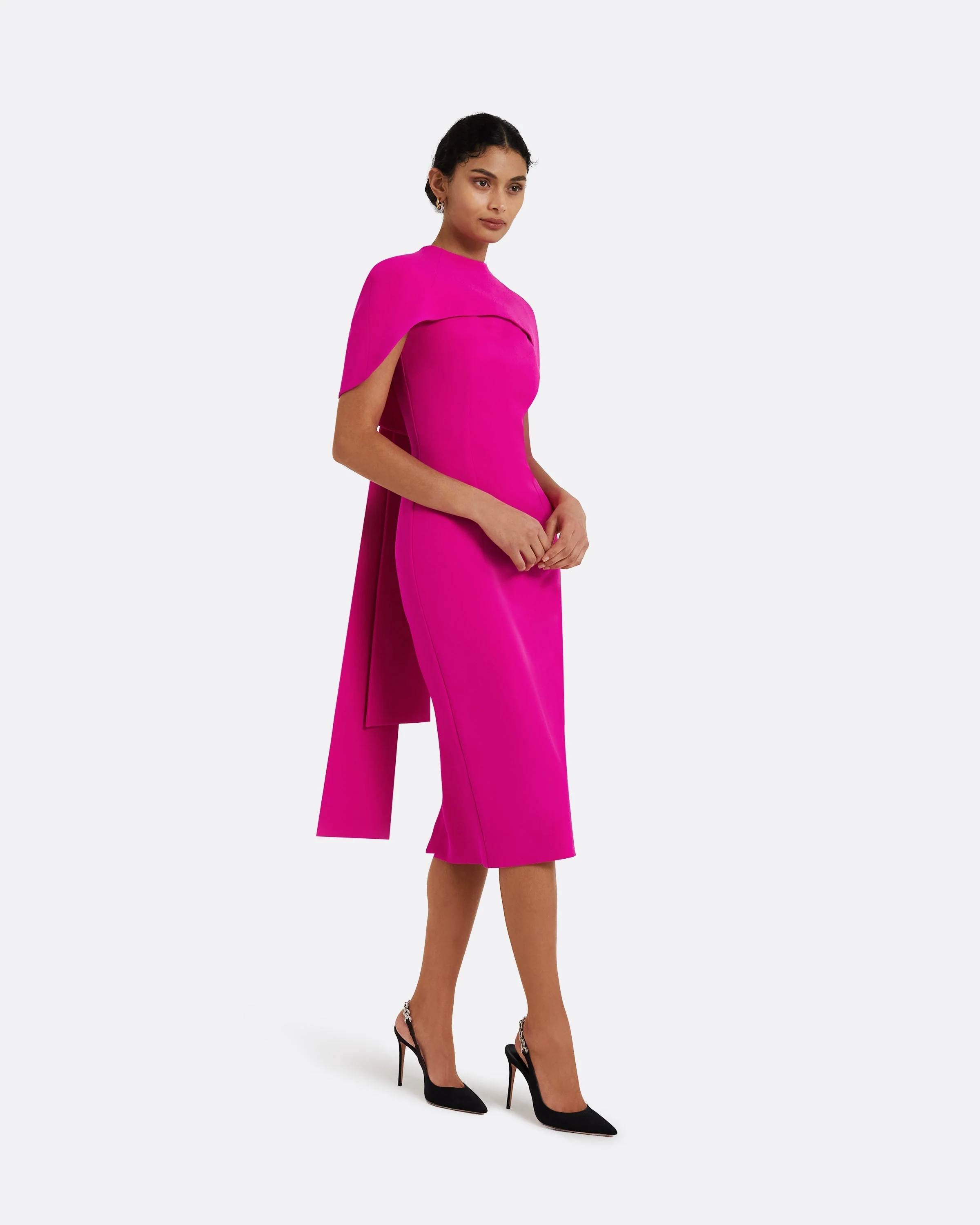 Kalika Wild Strawberry Midi Dress - Image 19