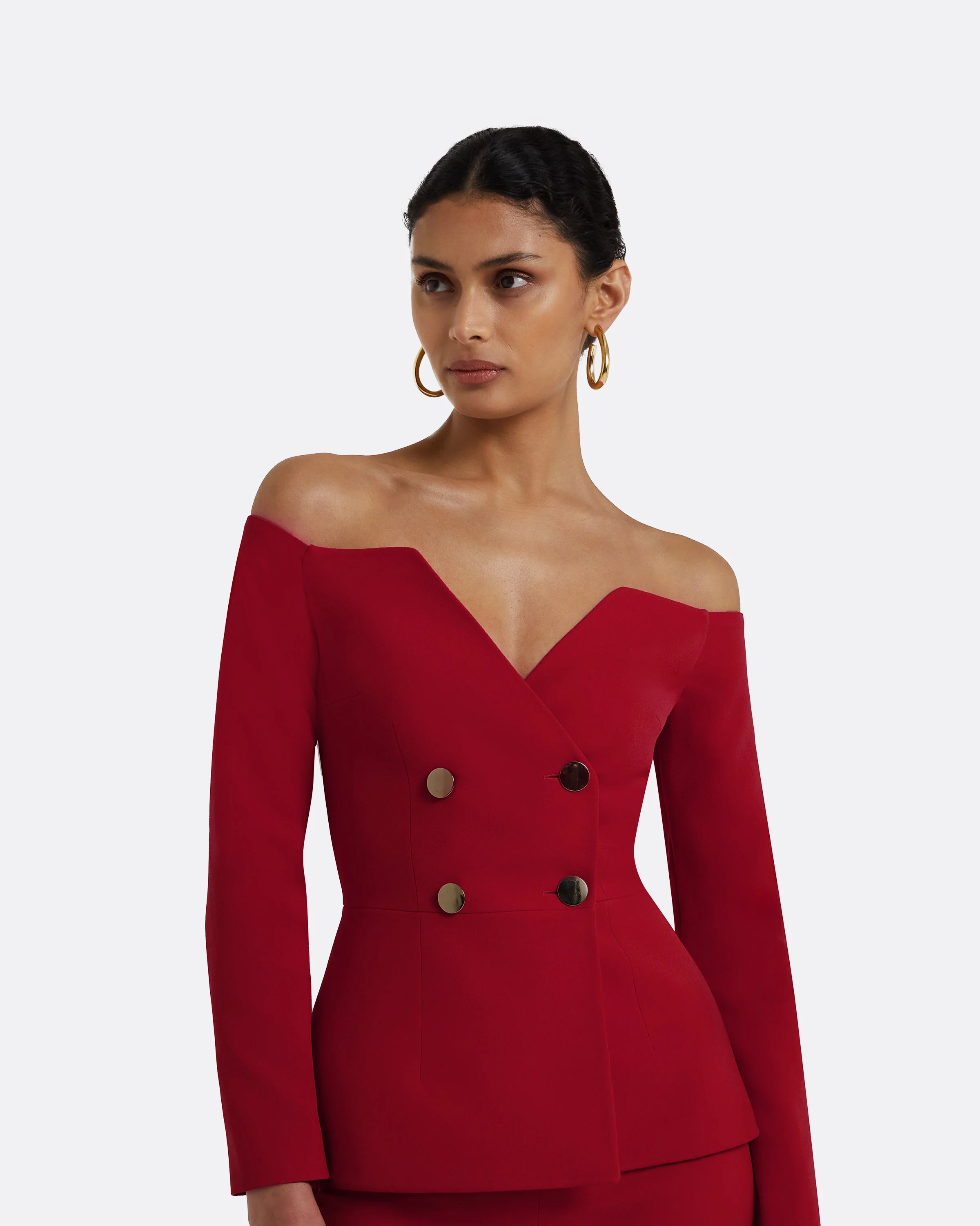 Kamile Azalea Red Jacket - Image 8