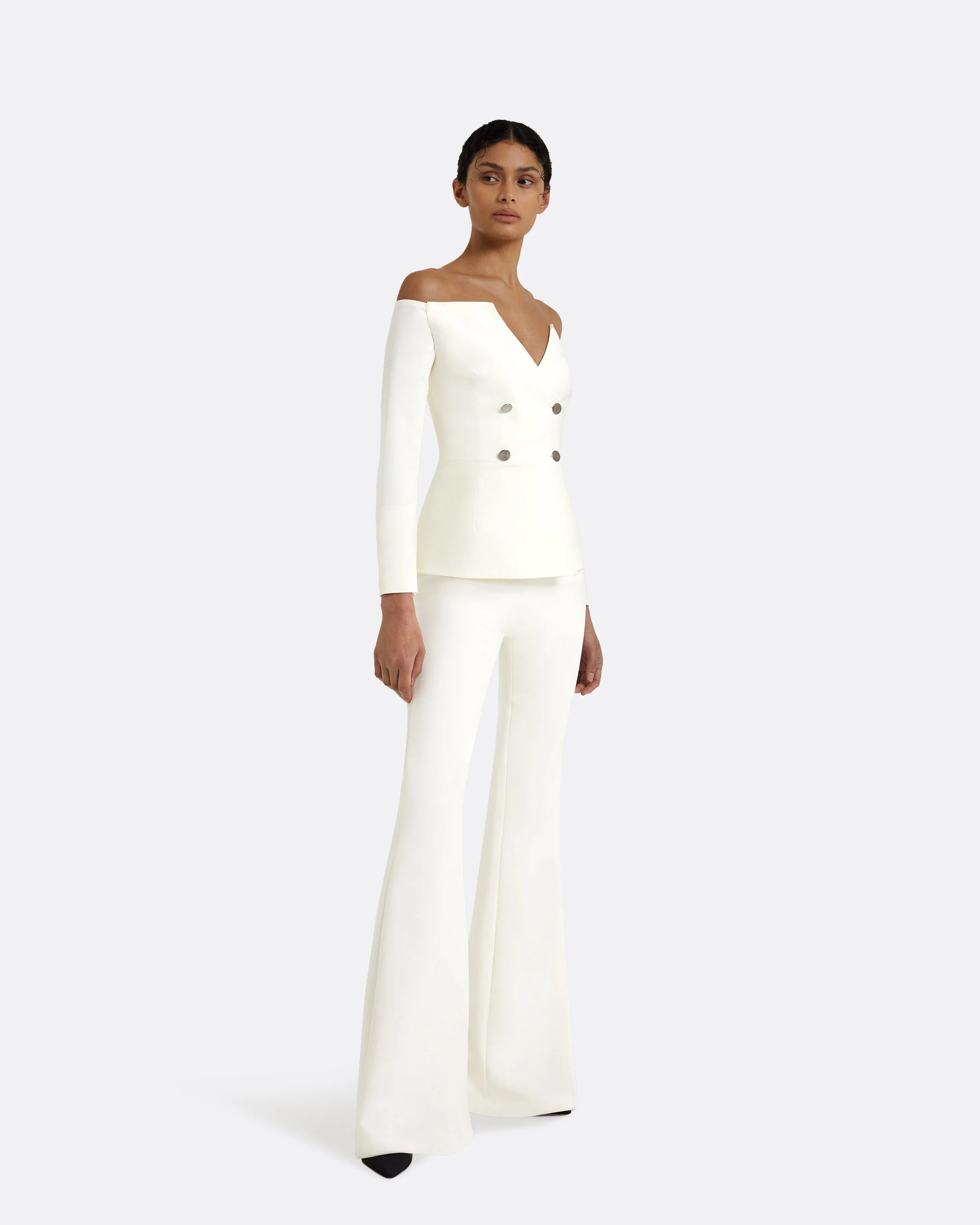 Kamile Ivory Jacket - Image 9