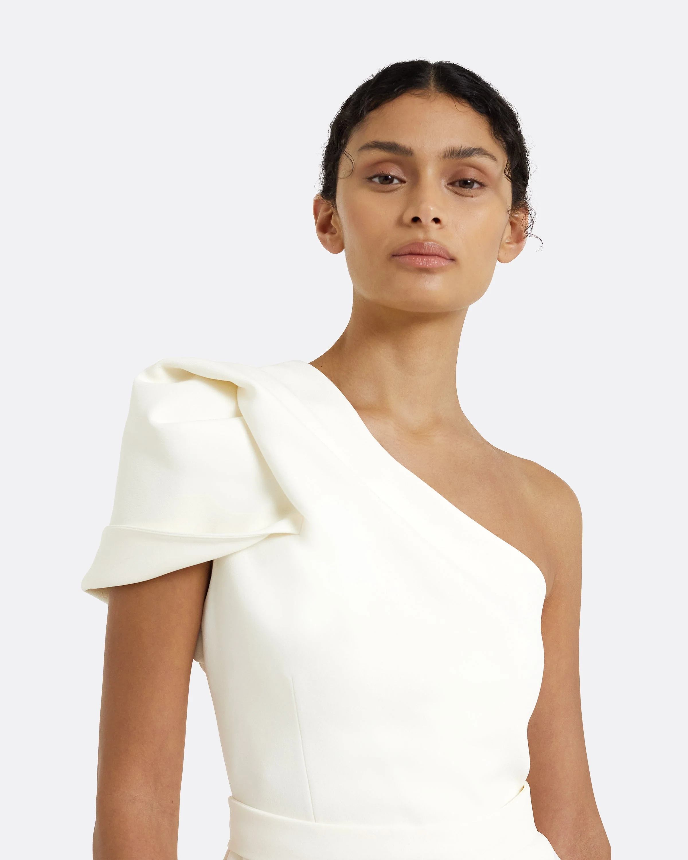 Kora Ivory Asymmetric Top - Image 3