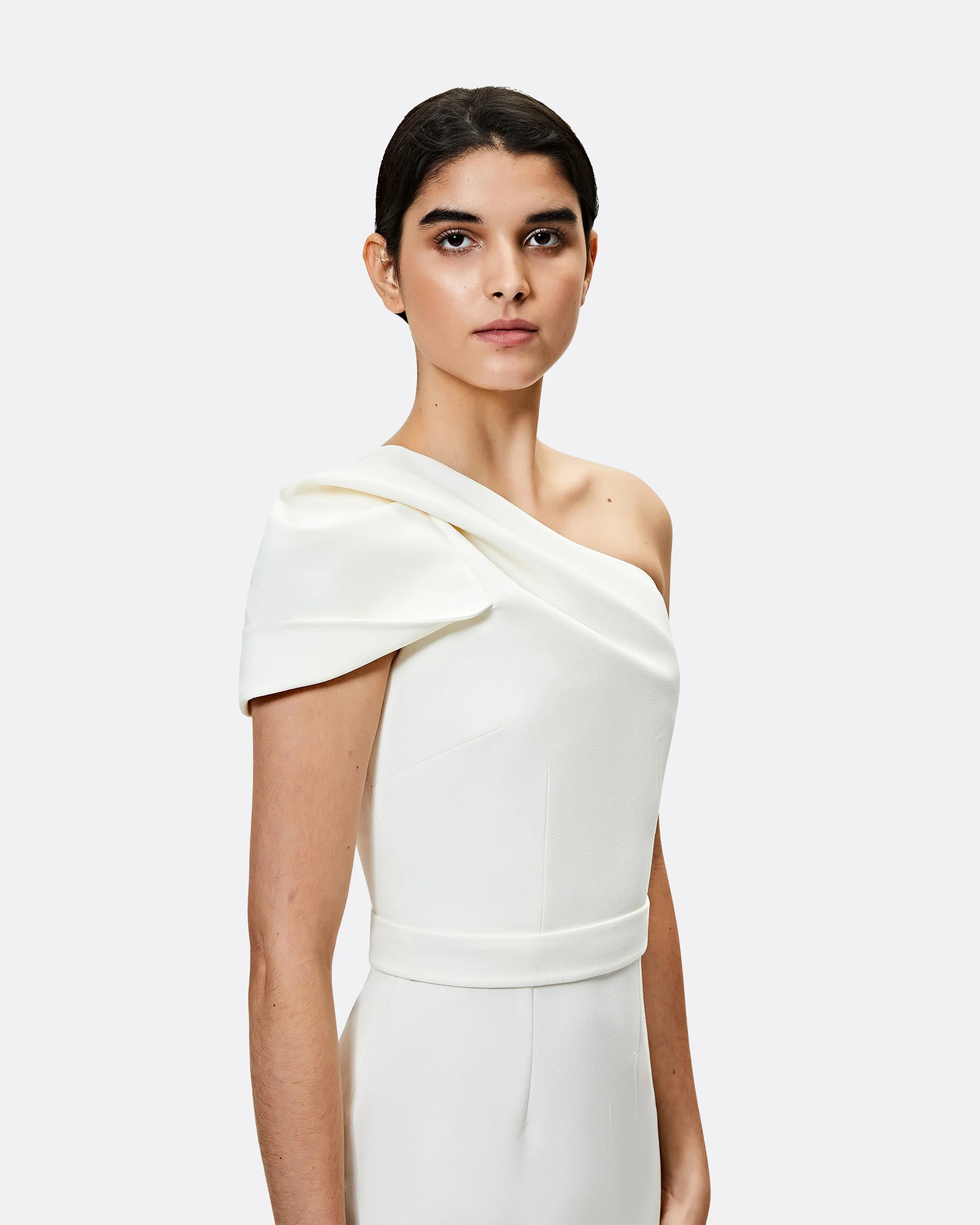 Kora Ivory Midi Dress - Image 14