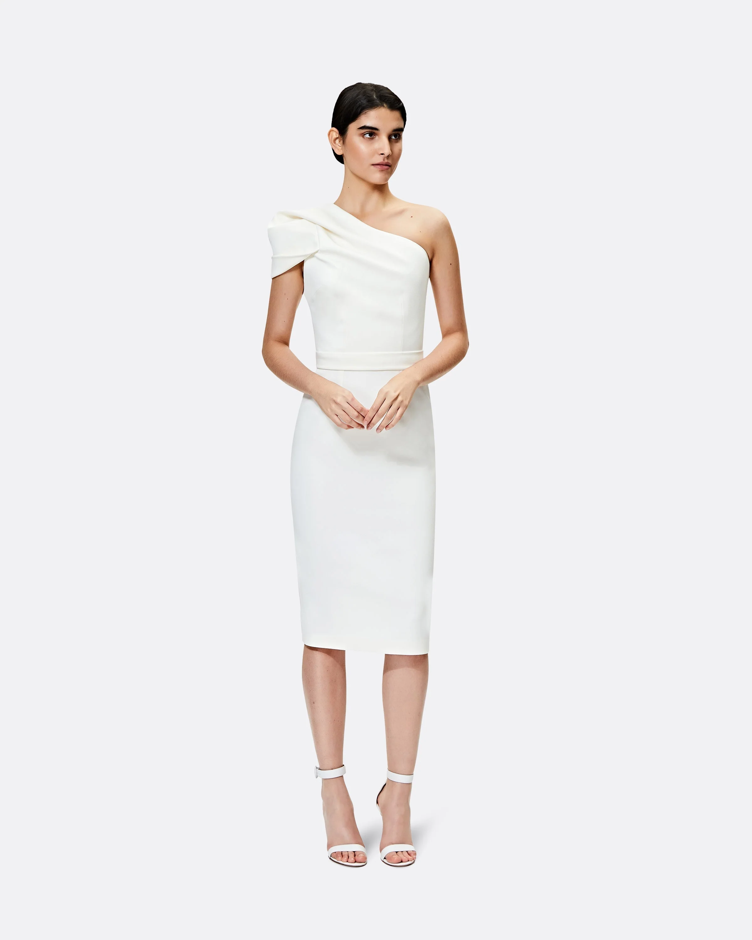 Kora Ivory Midi Dress - Image 6