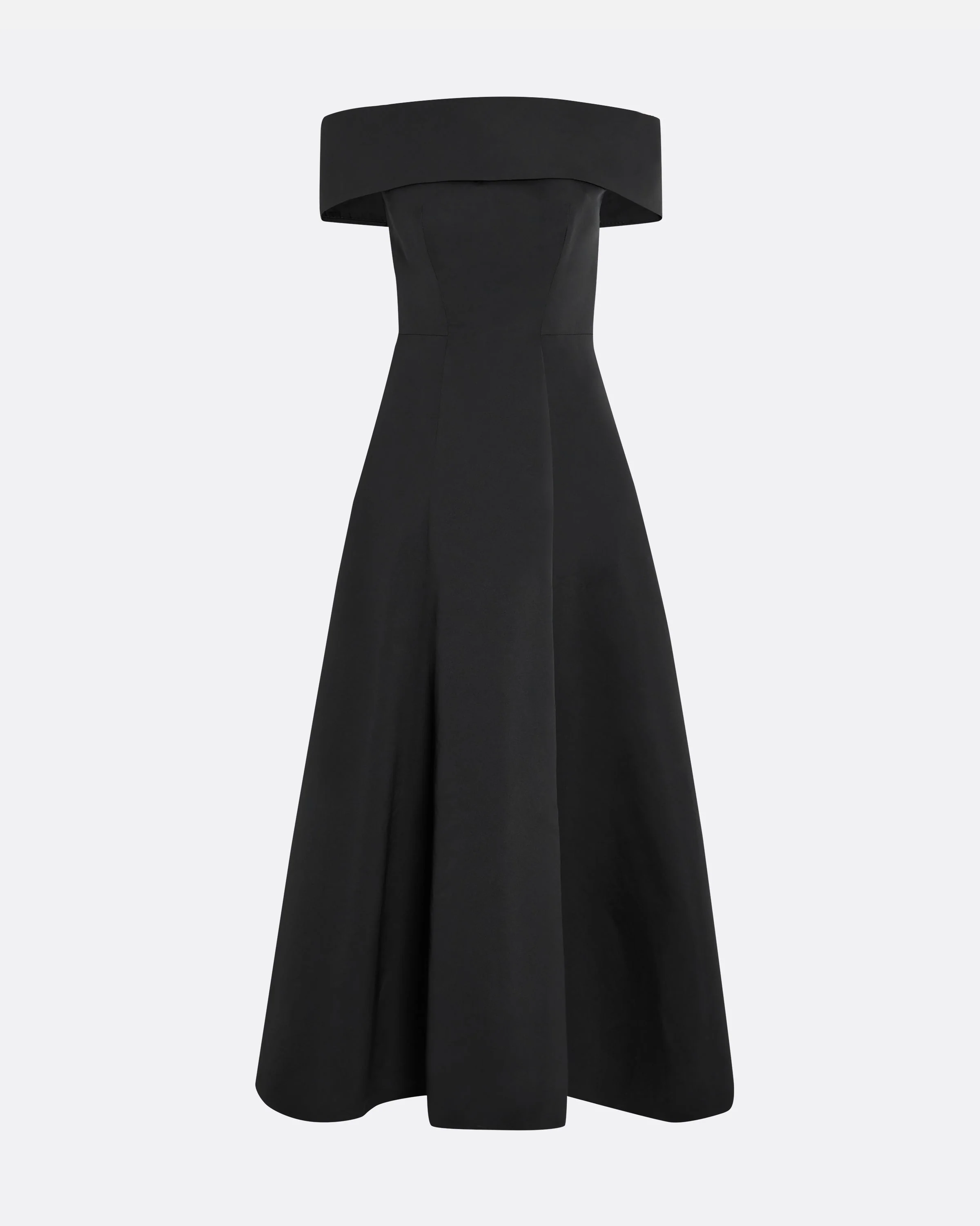 Kristiana Black Midi Dress - Image 7