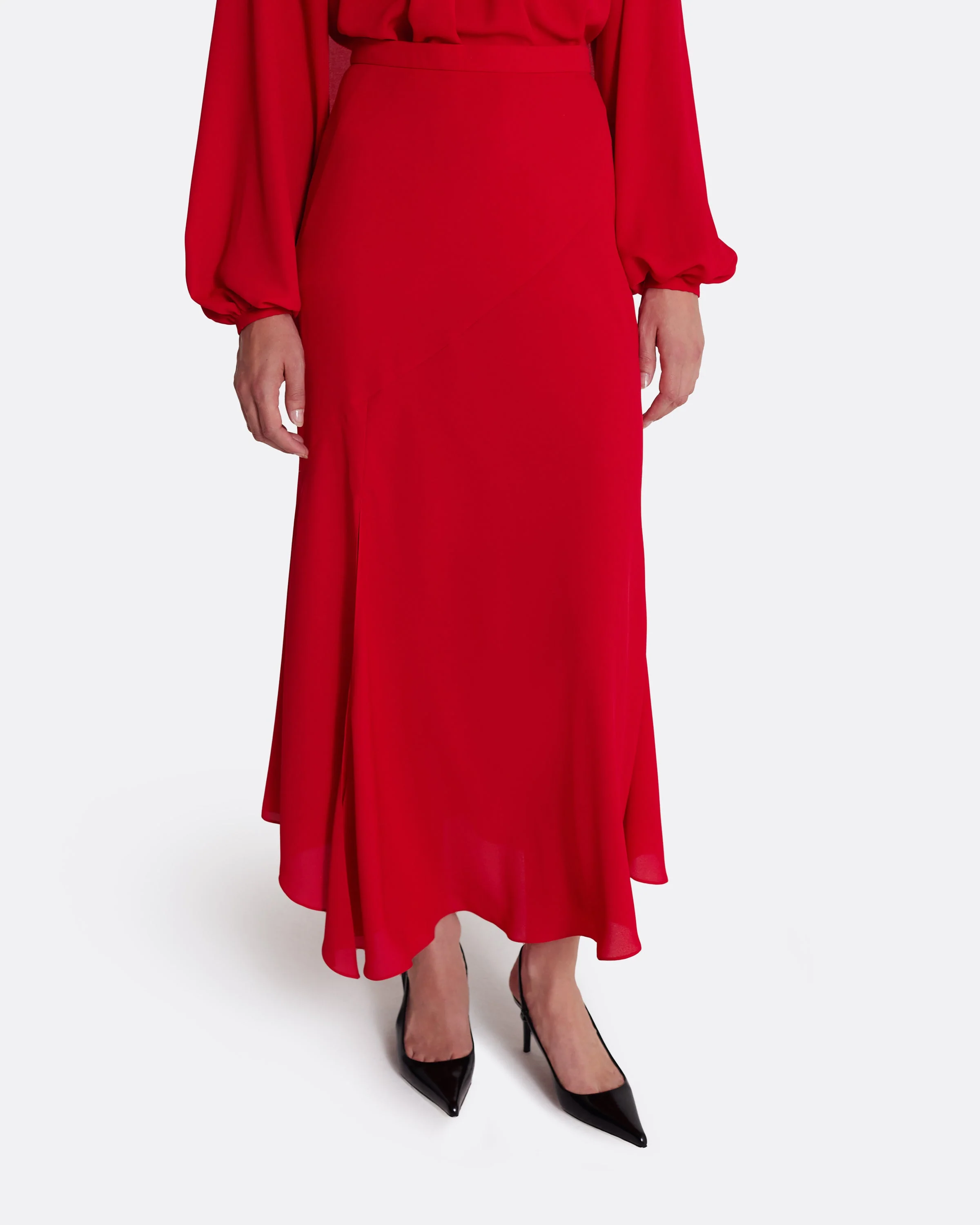 Olimpia Skirt in Azalea Red - Image 10