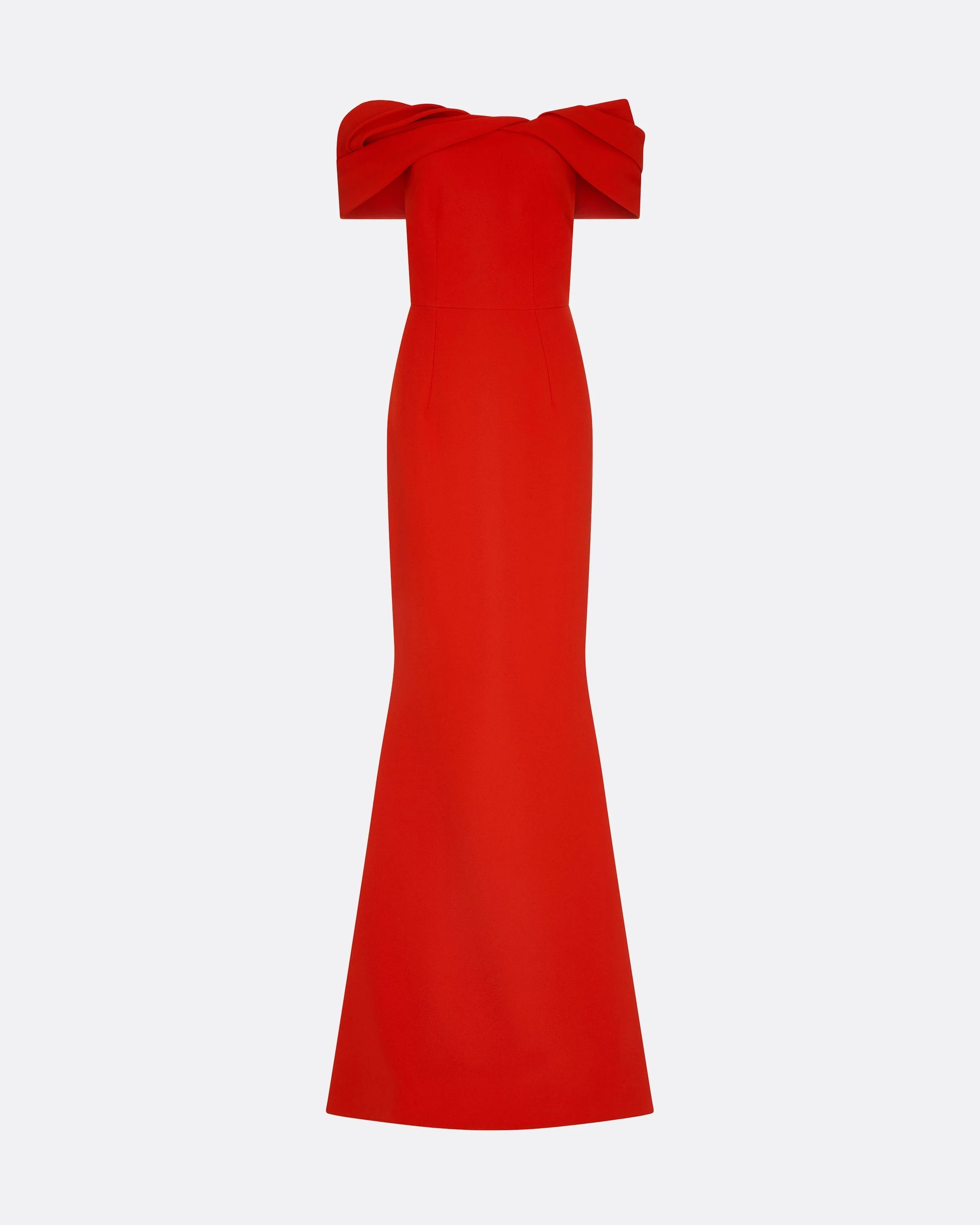 Rossa Dazzling Red Long Dress - Image 6