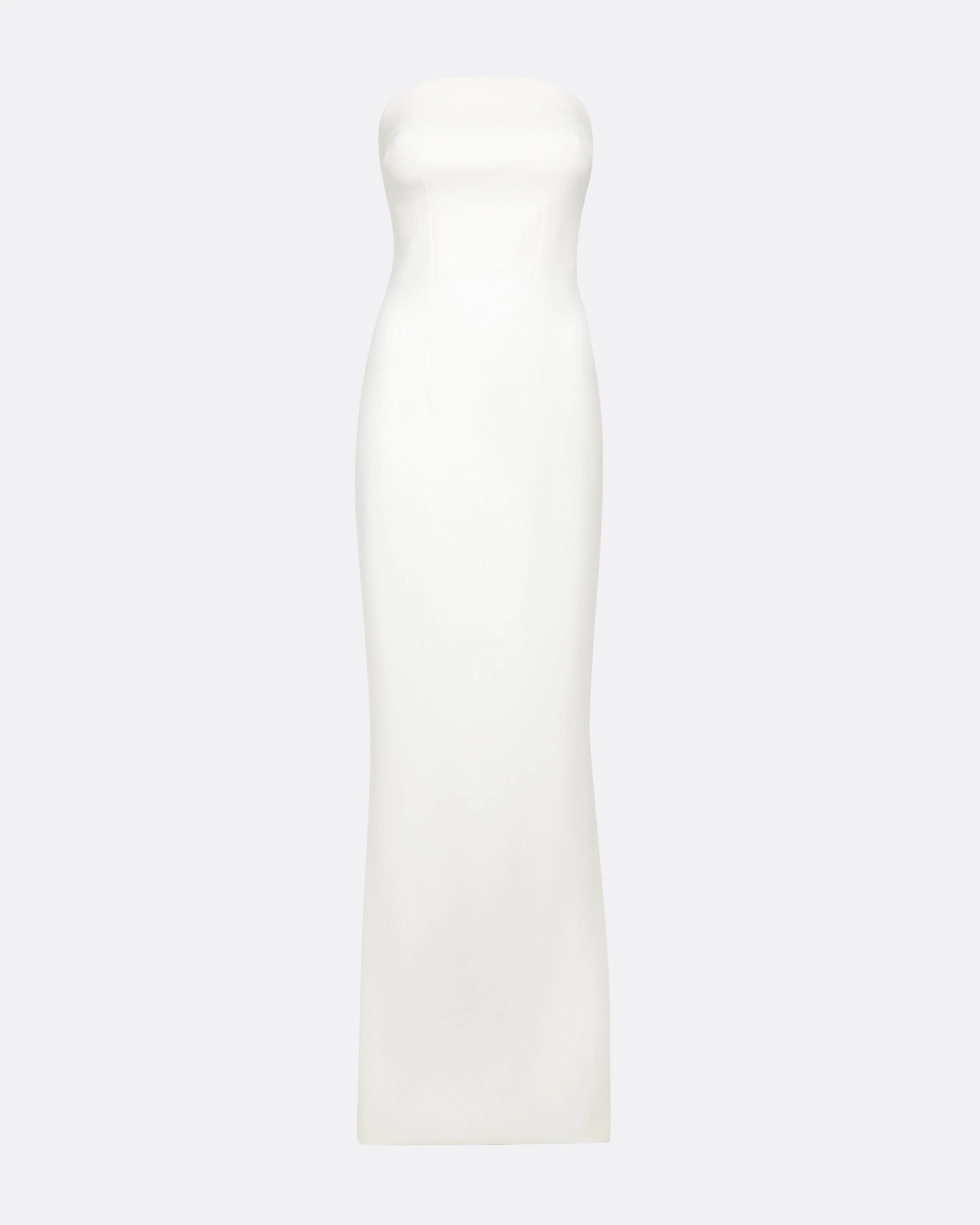 Soshin Ivory Strapless Dress - Image 10