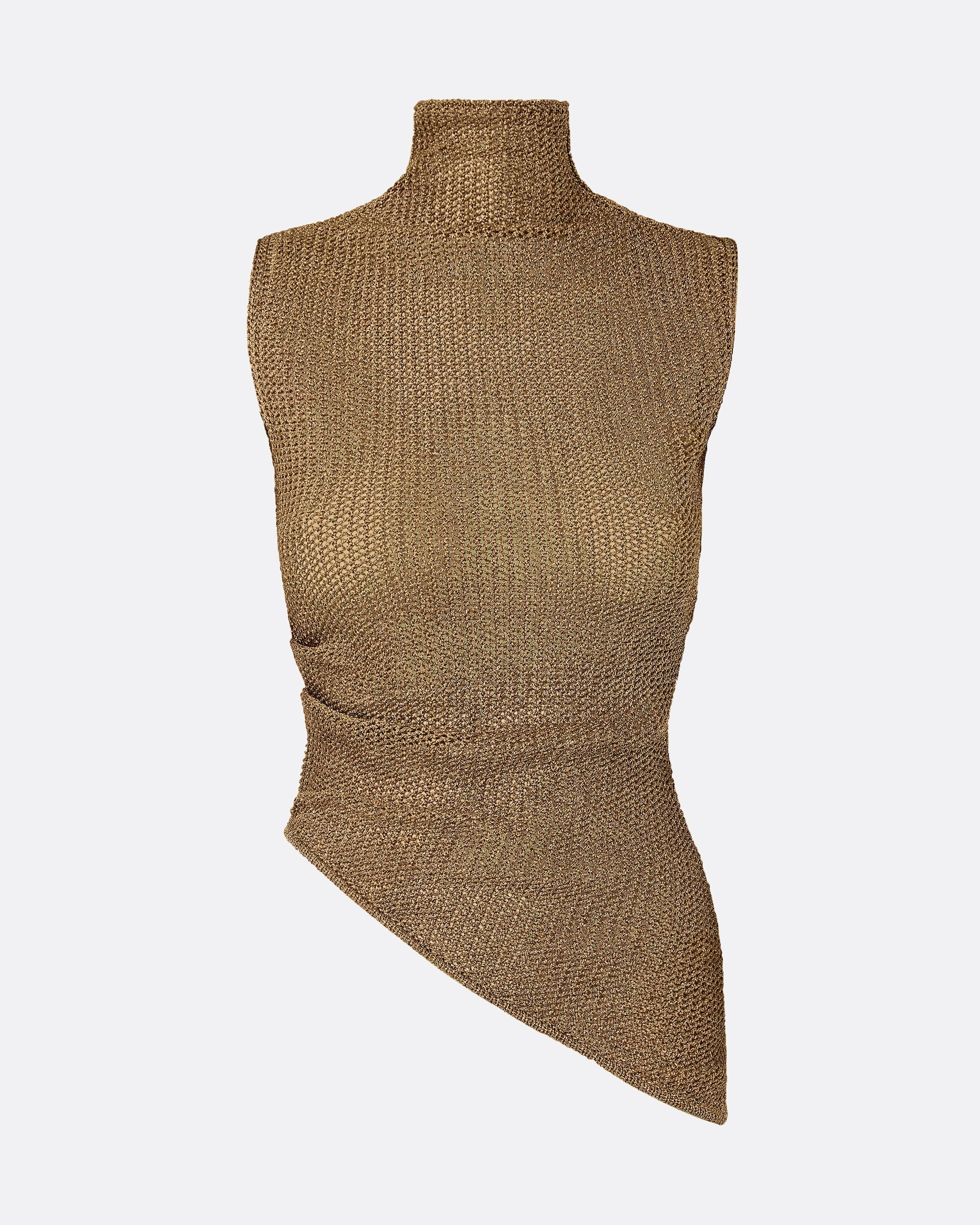 Veranna Gold Knit Top - Image 5